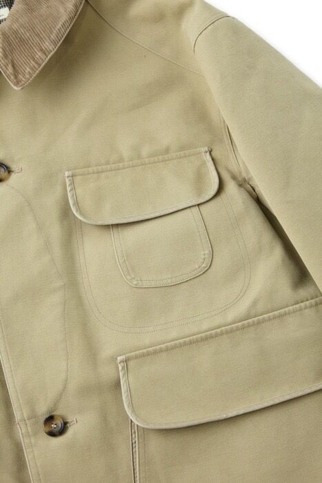 トップス OLD JOE - BONDING DUCK FILED VEST - DUNE OLD JOE(オールドジョー) - BONDING DUCK FILED CROPPED J