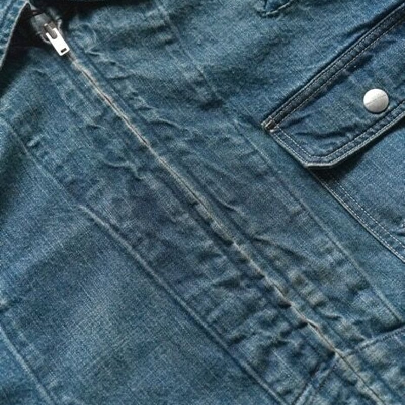 OLD JOE(オールドジョー) - ROLL COLLAR ZIP JACKET SCAR