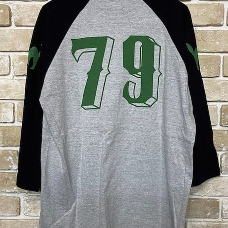 NorthNoName(ノースノーネーム)-NUMBERING BASEBALL T(GRAY/BLACK)