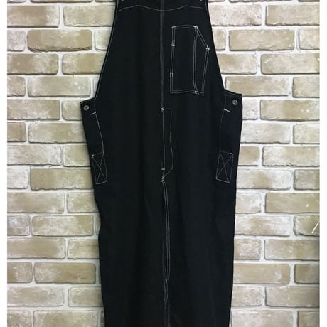 NorthNoName(ノースノーネーム)-30’s TYPE LINEN OVER ALL(BLACK)