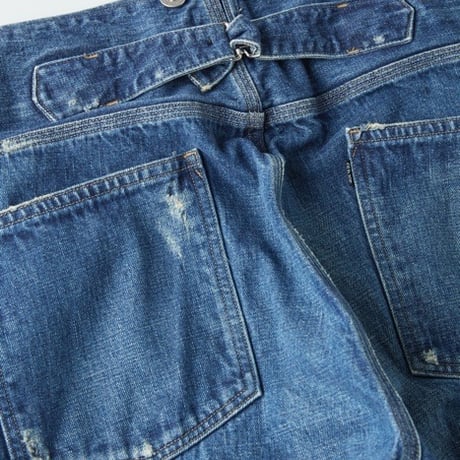 OLD JOE(オールドジョー) -BELTLESS WAIST JEAN TROUSER"990" SCAR FACE & PAINT(INDIGO)