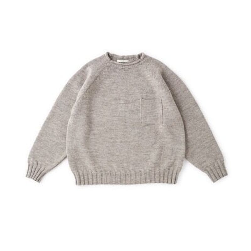 OLD JOE(オールドジョー) -TWEEDY YARN ROLL NECK SWEATER
