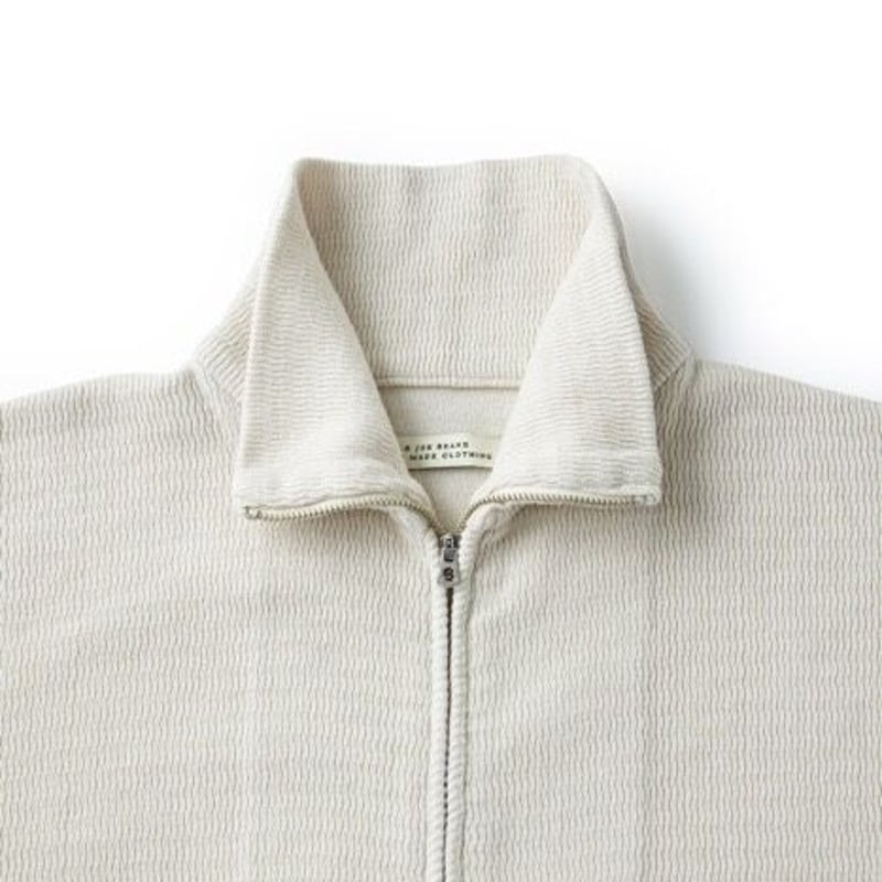 OLD JOE(オールドジョー) -WAVY RIB TRAING SHIRTS(BONE) OLD JOE(オールドジョー) -WAVY RIB TRAING SHIRTS(BONE)
