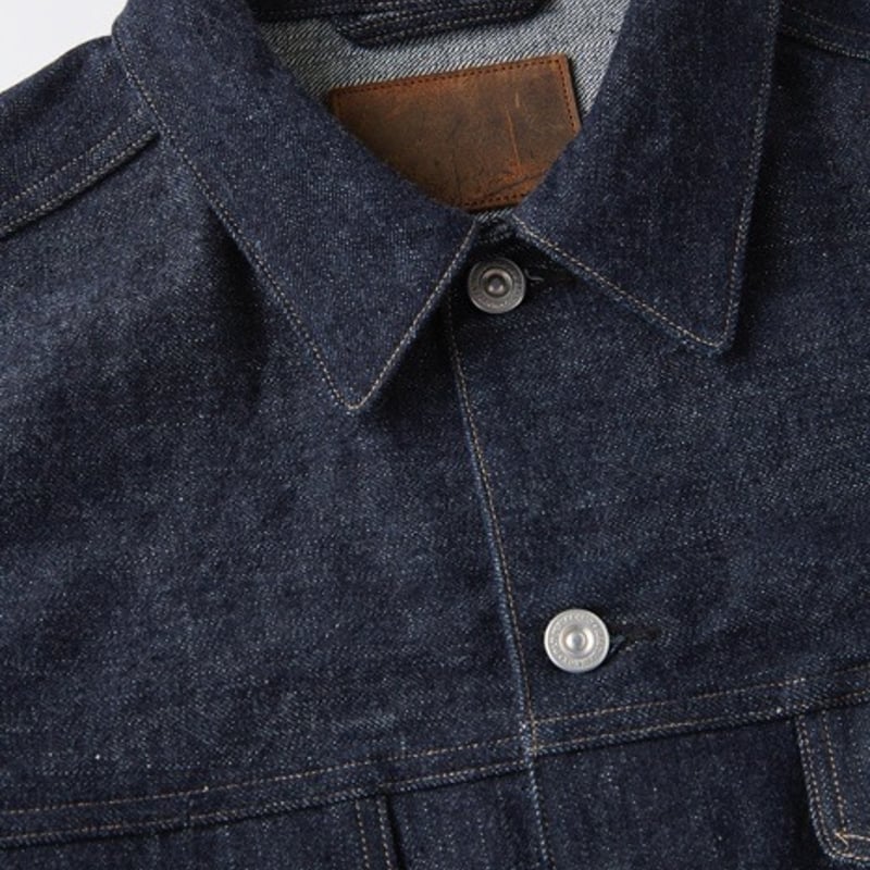 OLD JOE(オールドジョー) -CURVED FLAP JEAN JACKET(INDIG