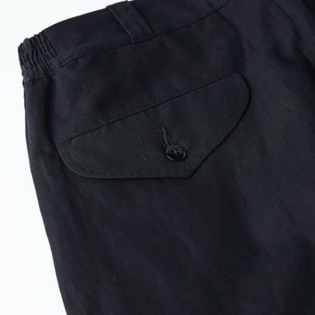 OLD JOE(オールドジョー) -FRONT TUCK ARMY TROUSER(BLACK)