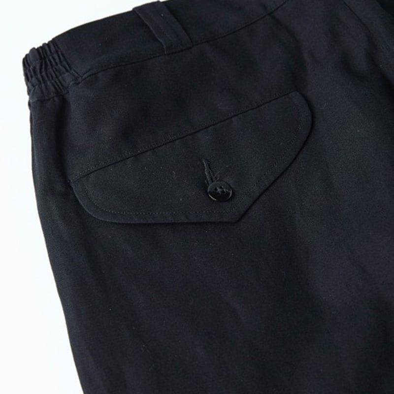 OLD JOE(オールドジョー) -FRONT TUCK ARMY TROUSER(BLACK OLD JOE(オールドジョー) -FRONT TUCK ARMY TROUSER(BLACK