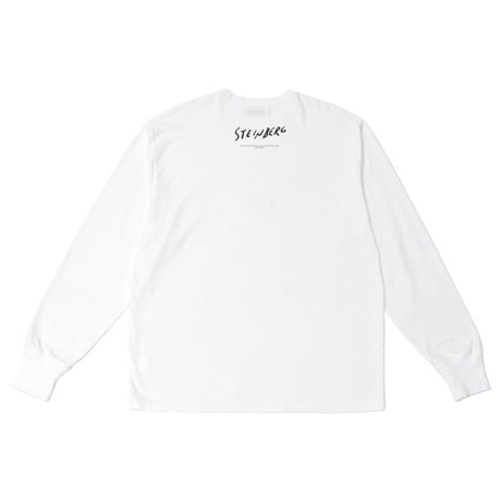 OLD JOE(オールドジョー) -LONG SLEEVE CREW NECK TEE Saul Steinberg(RAW WHITE)