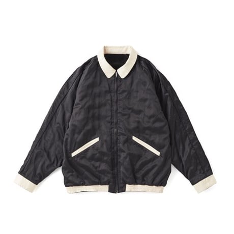OLD JOE(オールドジョー) - STUNNING VELVET SOUVENIR JACKET Niwatori to Hiyoko(ONYX)