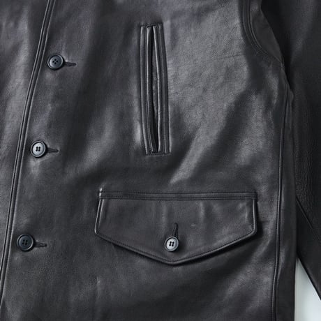 OLD JOE(オールドジョー) - STUNNING LEATHER DURABLE COAT ITALIAN CALF(ONYX BLACK)