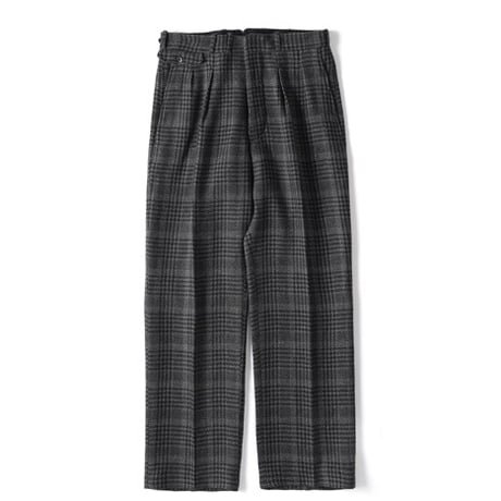 OLD JOE(オールドジョー) -DOUBLE-PLEATED DRAPE TROUSER(FANCY PLAID)