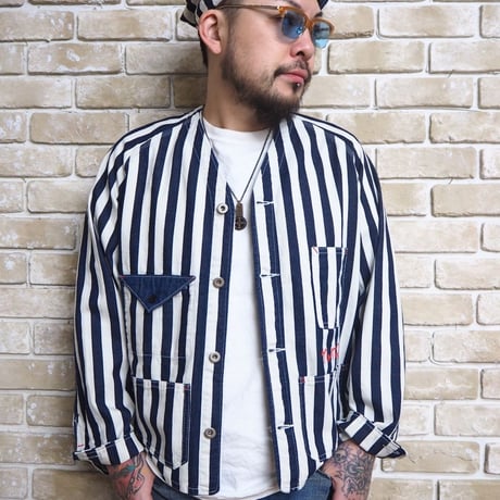 NorthNoName(ノースノーネーム)-LAUNDRY MAN JACKET(HICKORY)