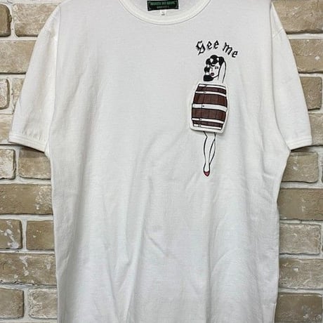 NorthNoName(ノースノーネーム)-”See Me” GIMMICK T(WHITE)