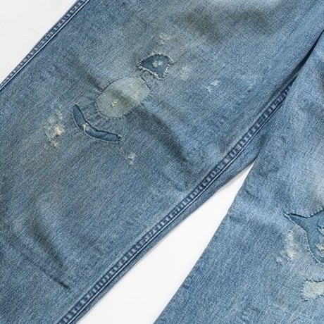 OLD JOE(オールドジョー) -PLEATED LIBERTY TROUSER SCAR FACE(INDIGO)