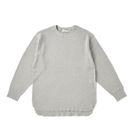 OLD JOE(オールドジョー) -HARD TWIST HONEYCOMB WUFFLE CREW NECK(OATMEAL)