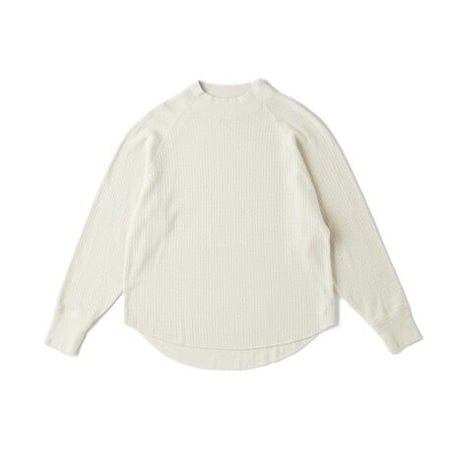 OLD JOE(オールドジョー) -DROP NEEDLE WUFFLE MOCK-NECK(BONE)
