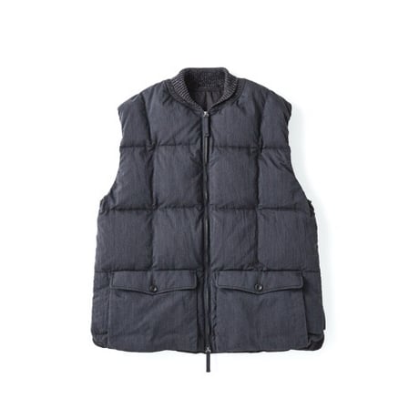 OLD JOE(オールドジョー) -PATINA NYLON PUFF VEST(GRAPHITE)