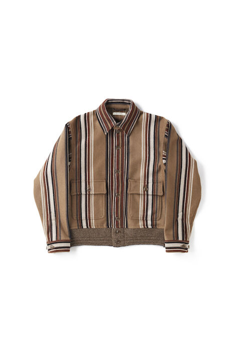 OLD JOE(オールドジョー) -BUTTONED FRONT A-1 JACKET(BIS