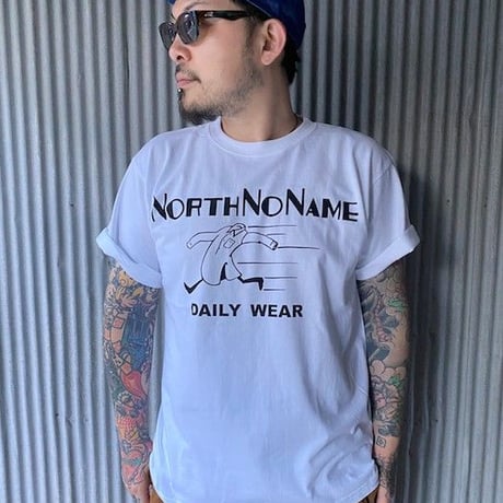 NorthNoName(ノースノーネーム)-ADVERTISING S/S T(WHITE)