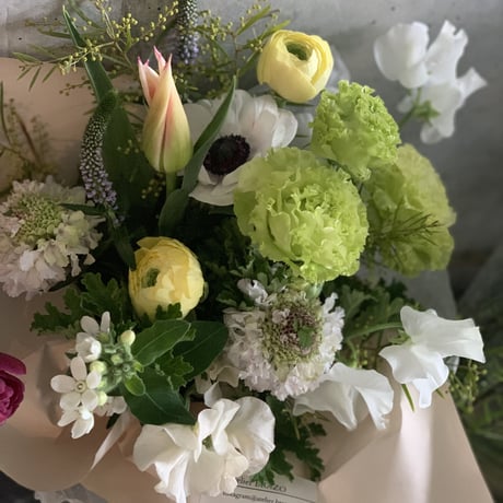 2025♡Thanks'Mom♡生花花束 L