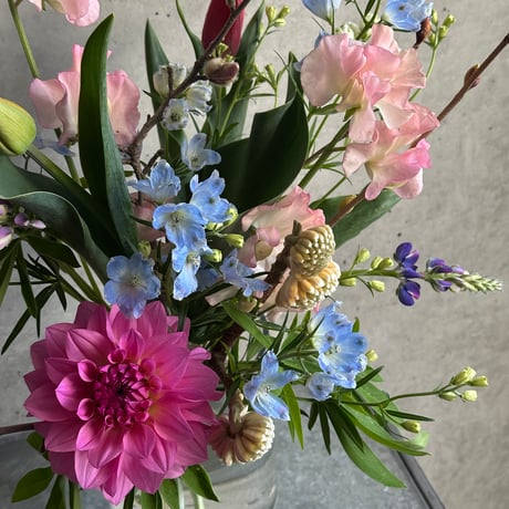季節のお花　Sセット(1回分)