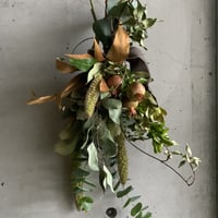 【Dry flower】ザクロのアートスワッグ