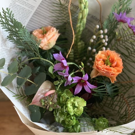 【定期便】フローリストが選ぶお花6回分おまとめセット（送料込み）