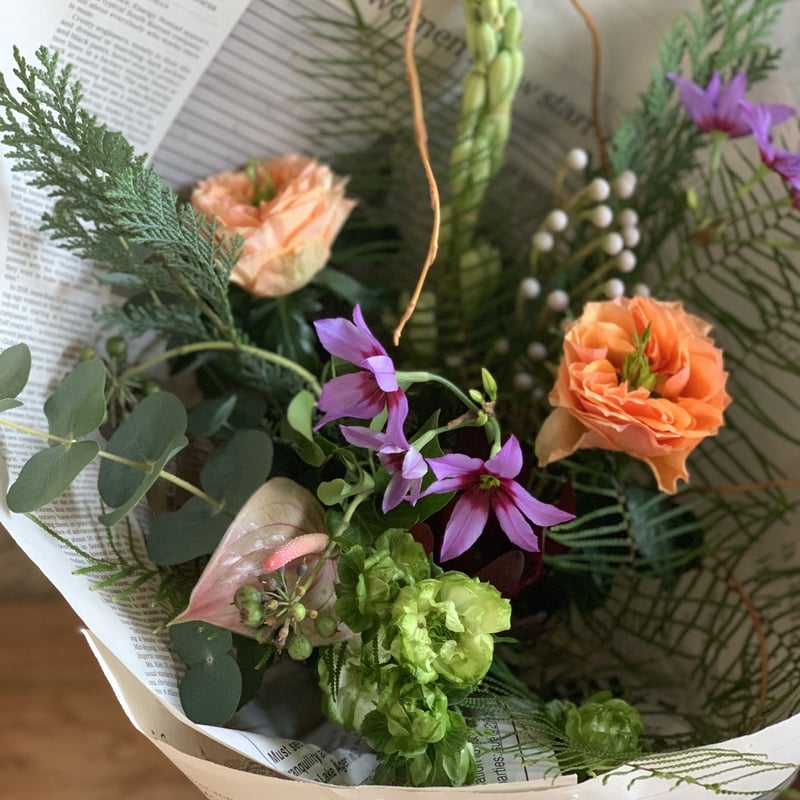 定期便】フローリストが選ぶお花6回分おまとめセット（送料込み  