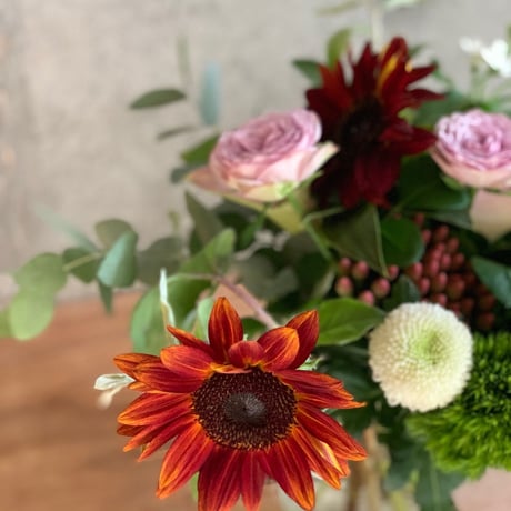 【定期便】フローリストが選ぶお花セット＜火曜日着＞