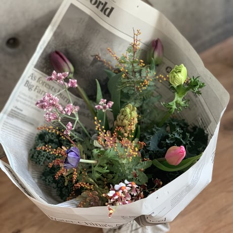 【定期便】フローリストが選ぶお花6回分おまとめセット（送料込み）