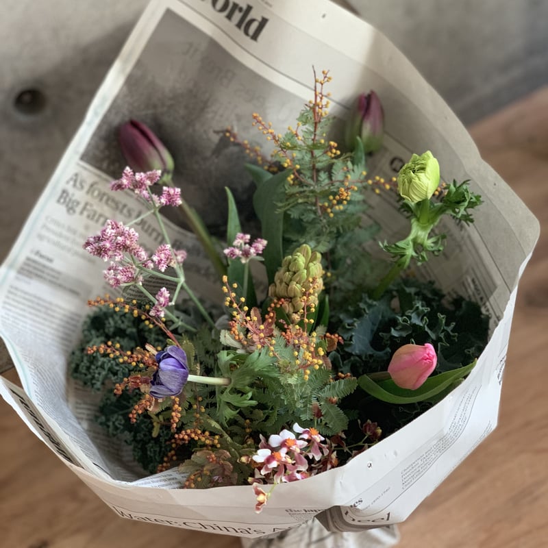 定期便】フローリストが選ぶお花6回分おまとめセット（送料込み  