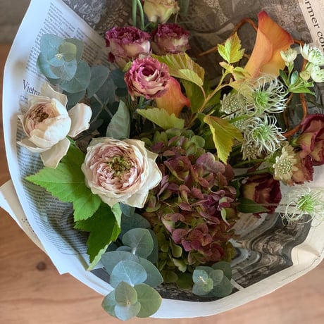 【定期便】フローリストが選ぶお花セット＜火曜日着＞