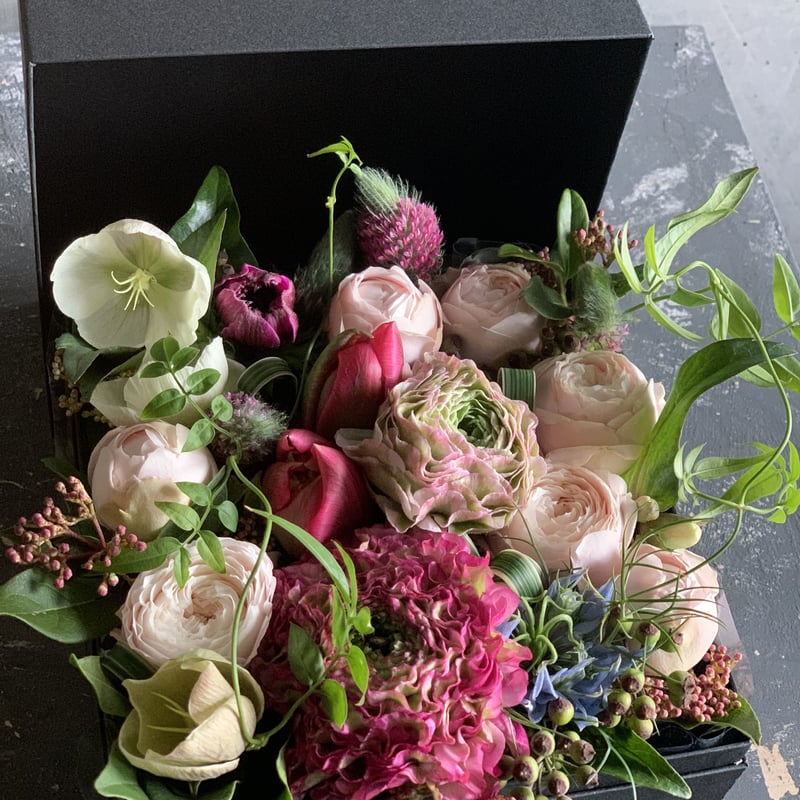 生花＞BOXフラワーアレンジメント | Atelier BRAZO