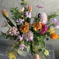 季節のお花　Mセット(1回分)