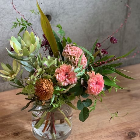 【定期便】フローリストが選ぶお花セット＜火曜日着＞