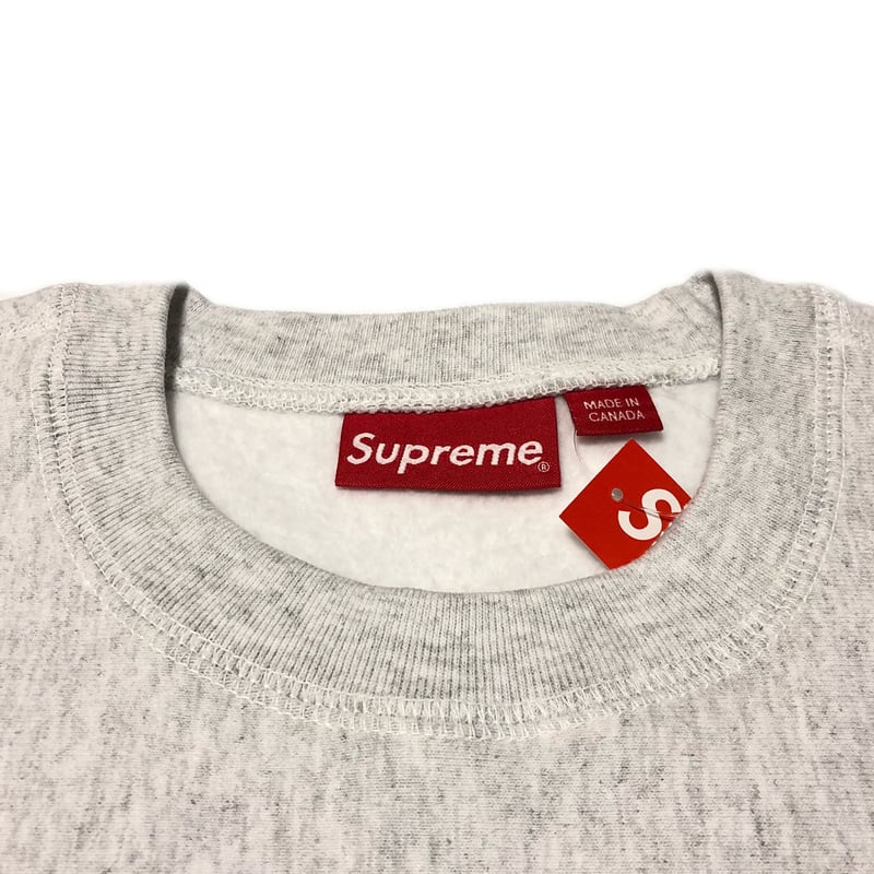Supreme Box Logo Crewneck Sweatshirt Ash Grey M Supreme Box Logo Crewneck Sweatshirt Ash Grey M