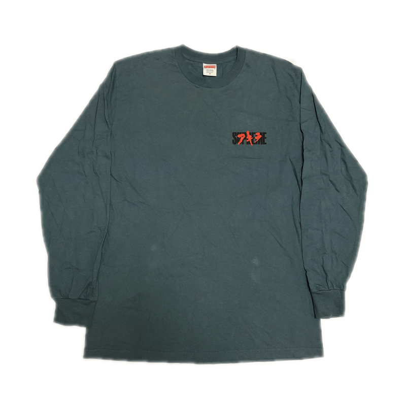 Supreme Akira Neo-Tokyo L/S Tee Blue M 17AW 【中古 Supreme Akira Neo-Tokyo L/S Tee Blue M 17AW 【中古