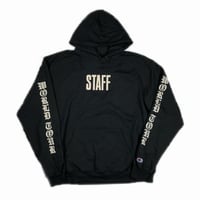 GR8限定 Justin Bieber Purpose STAFF パーカー L JUSTIN BIEBER PURPOSE TOUR GR8 EXCLUSIVE TEE L