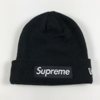 Supreme New Era Box Logo Beanie Black 18AW その2