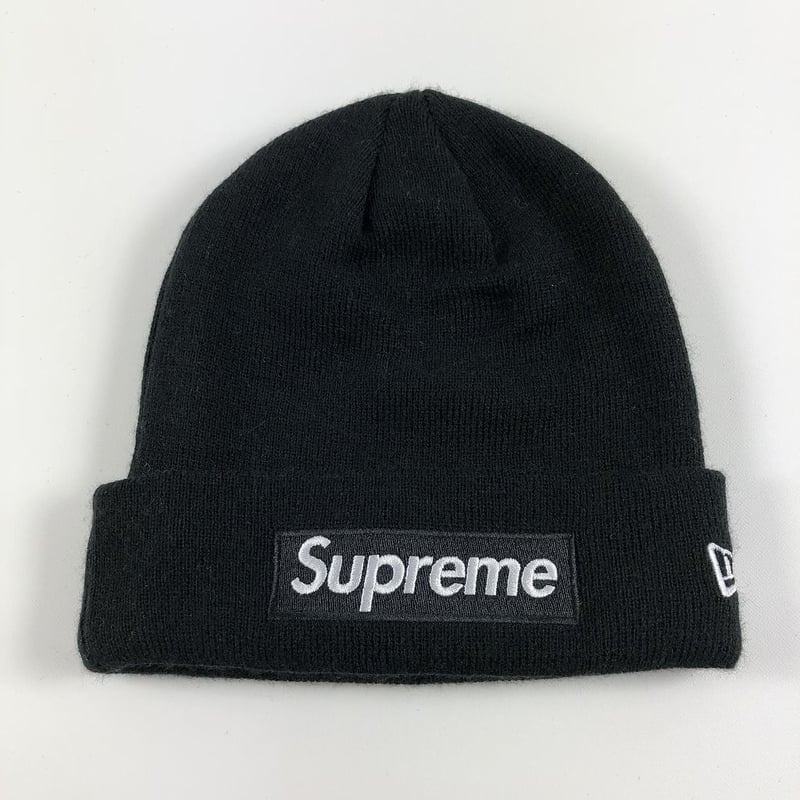 Supreme New Era Box Logo Beanie Black 16AW 【中古】 Supreme New Era Box Logo Beanie Black 16AW 【中古】