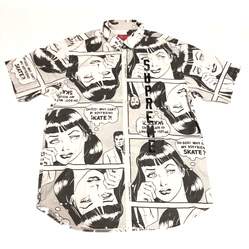 Supreme Thrasher Boyfriend S/S Shirt M White 17