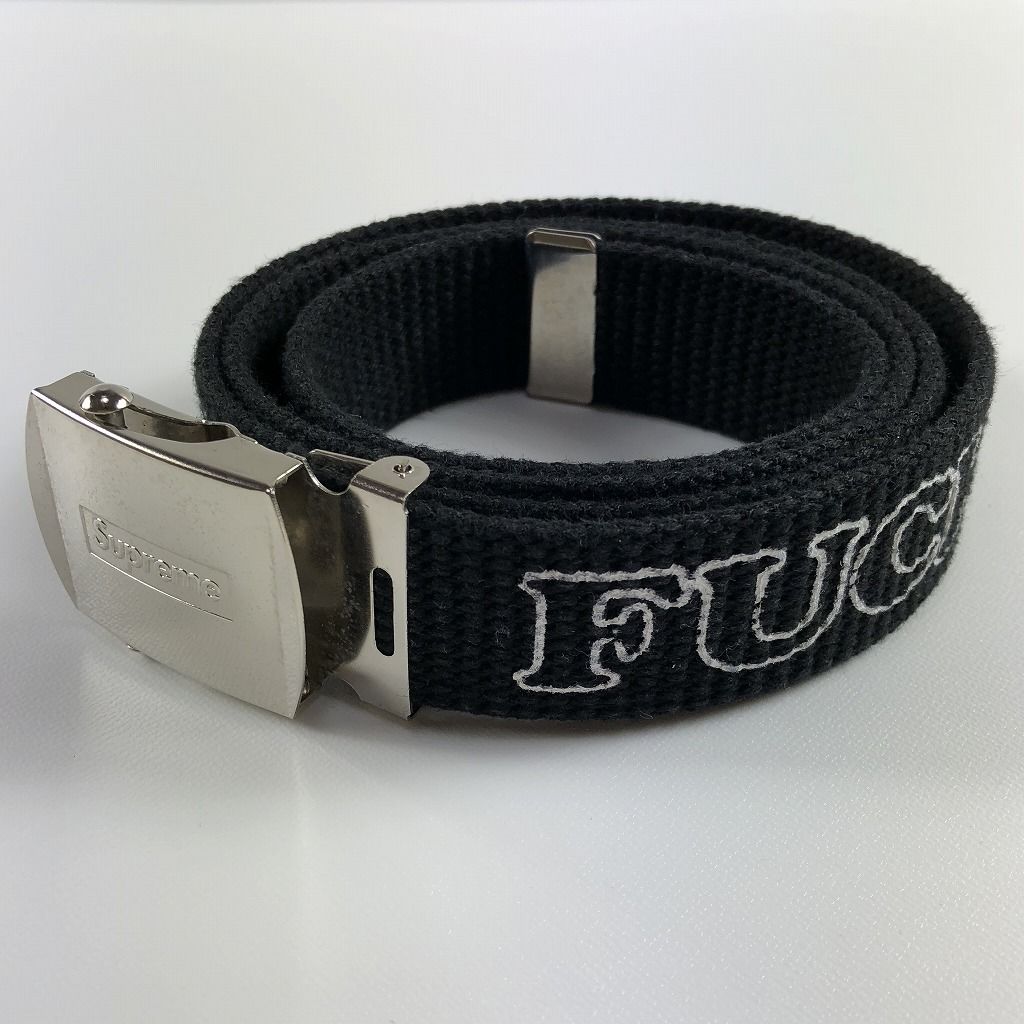 Supreme HYSTERIC GLAMOUR FXXK YOU Belt Black L/ Supreme HYSTERIC GLAMOUR FXXK YOU Belt Black L/