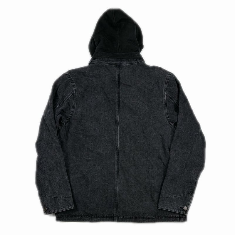 Supreme Hooded Chore Coat Black M 17AW 【中古】 | G
