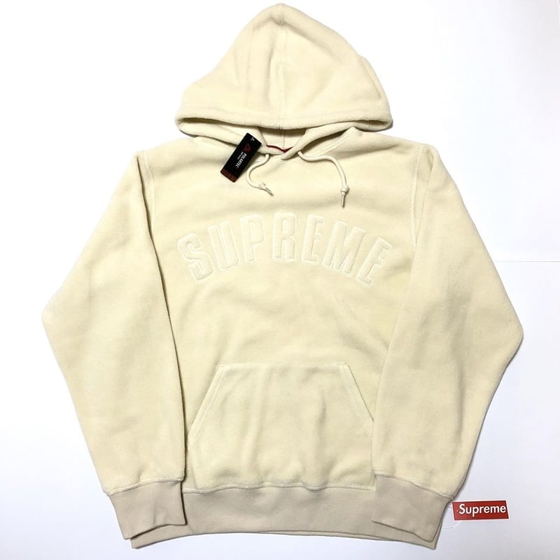 Supreme Polartec Hooded Sweatshirt Natural M 18