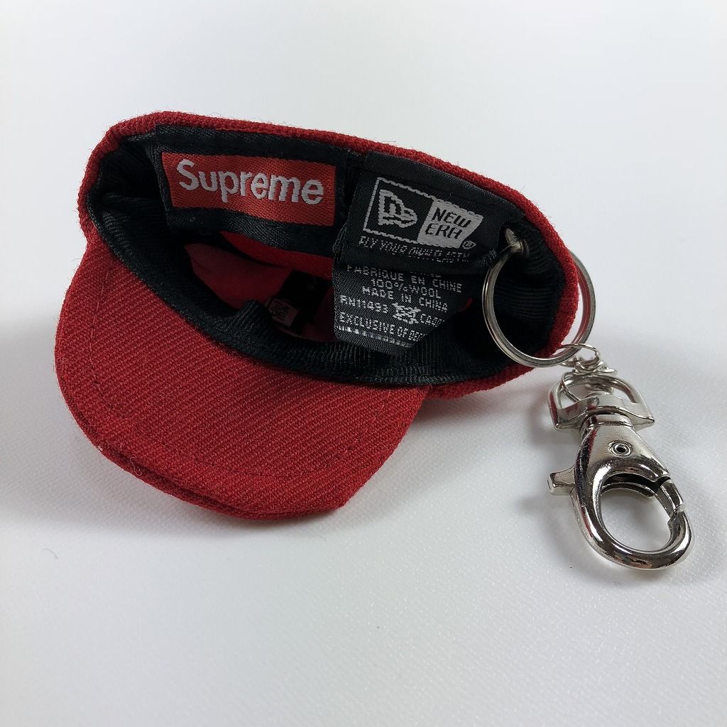 【中古】Supreme S Logo Keychain 赤 Supreme Nite Ize S Logo Keychain Red FW21 Supreme New York