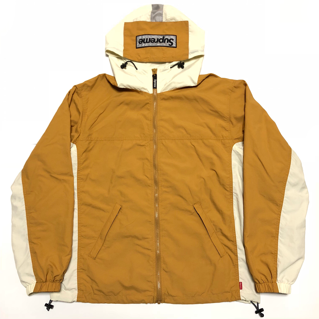 Supreme 2-Tone Zip Up Jacket Gold M 18AW 【中古】 Supreme 2-Tone Zip Up Jacket Gold M 18AW 【中古】