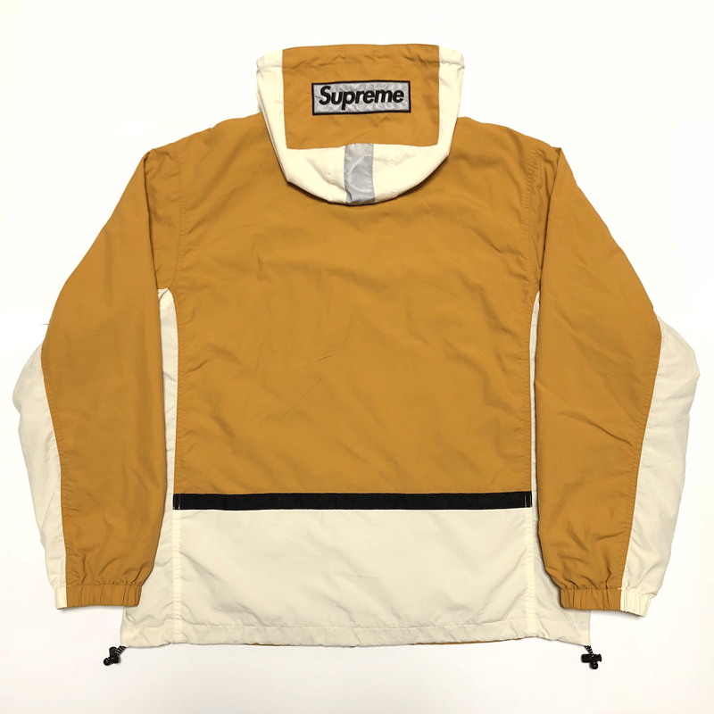 Supreme シュプリーム
2-tone zip up jaket Gold