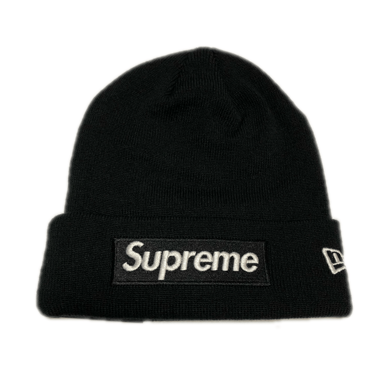 ポテコさん専用Supreme ニット帽 黒　BOXロゴ 送料無料 黒 Supreme Overdyed Beanie Black box logo