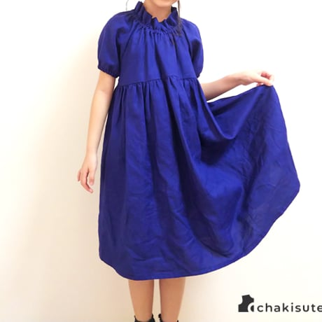 【A3印刷】ふわっとギャザーワンピース