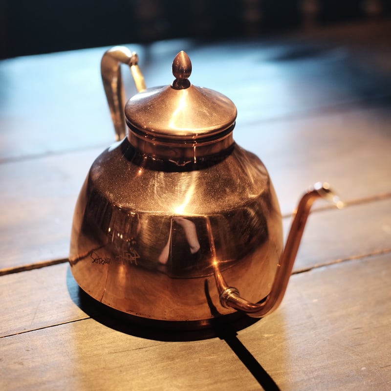 新品 銅製 ドリップポット sonodacoffeeロゴ入り銅製ドリップポット<copper drip pot> | so