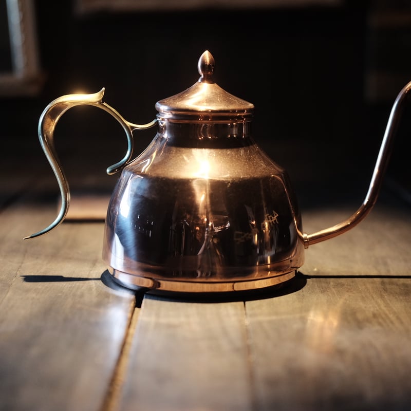 新品 銅製 ドリップポット sonodacoffeeロゴ入り銅製ドリップポット<copper drip pot> | so